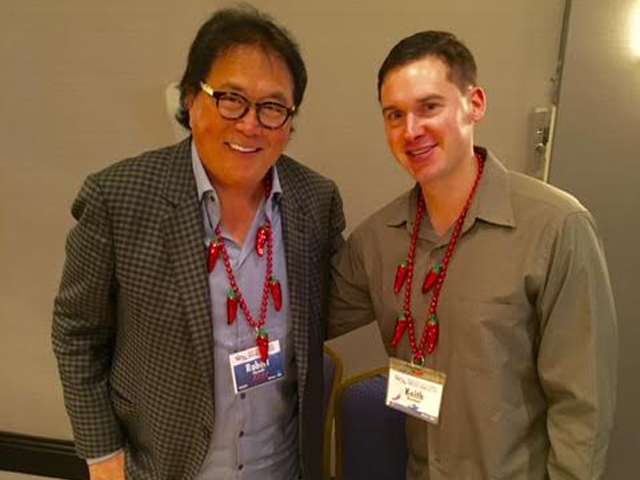 With Robert Kiyosaki in Miami