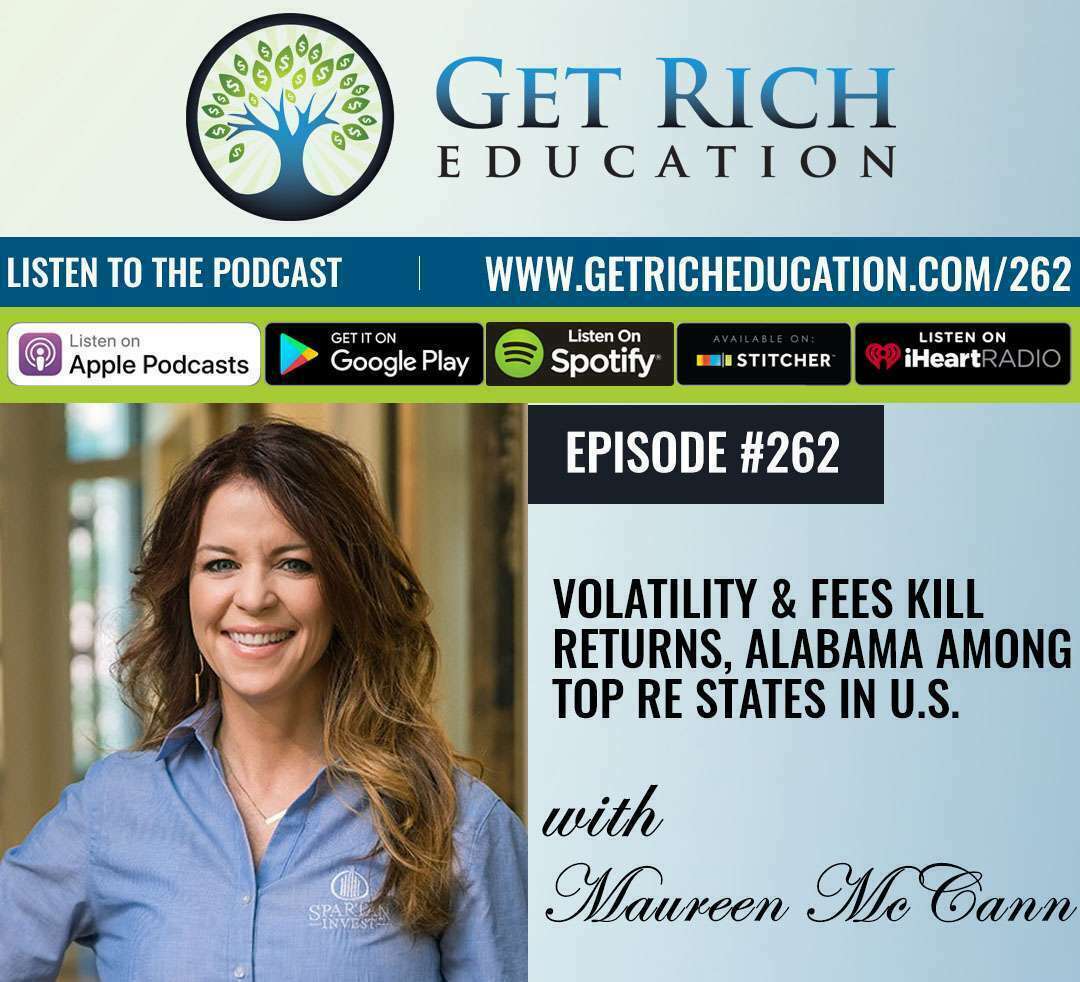 262: Volatility & Fees Kill Returns, Alabama Among Top RE States In U.S.