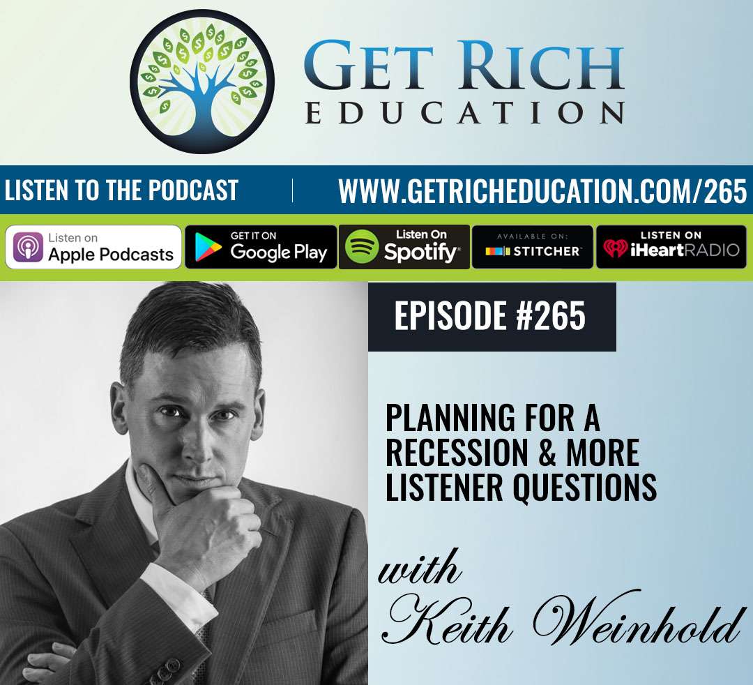 265: Planning For A Recession & More Listener Questions