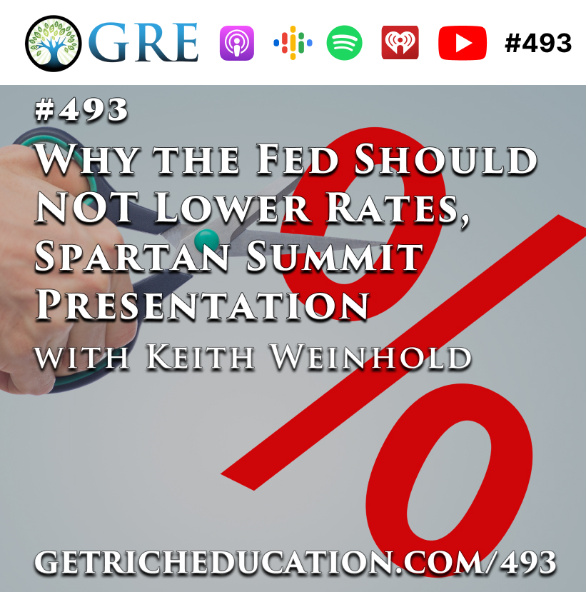 493: Why the Fed Should NOT Lower Rates, Spartan Summit Presentation