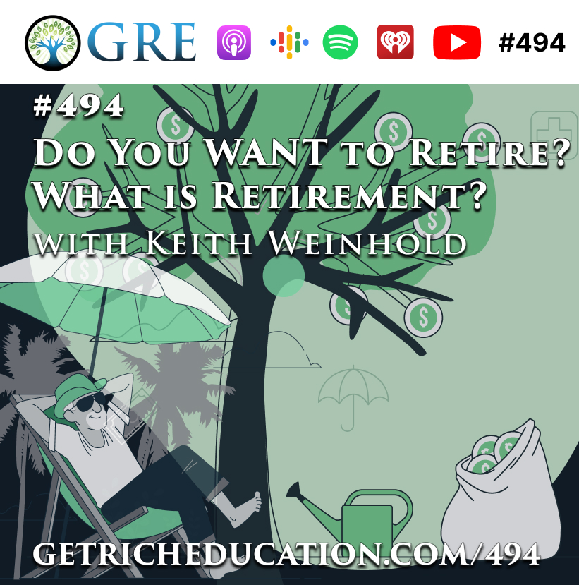 494: Do You WANT to Retire? What is Retirement?