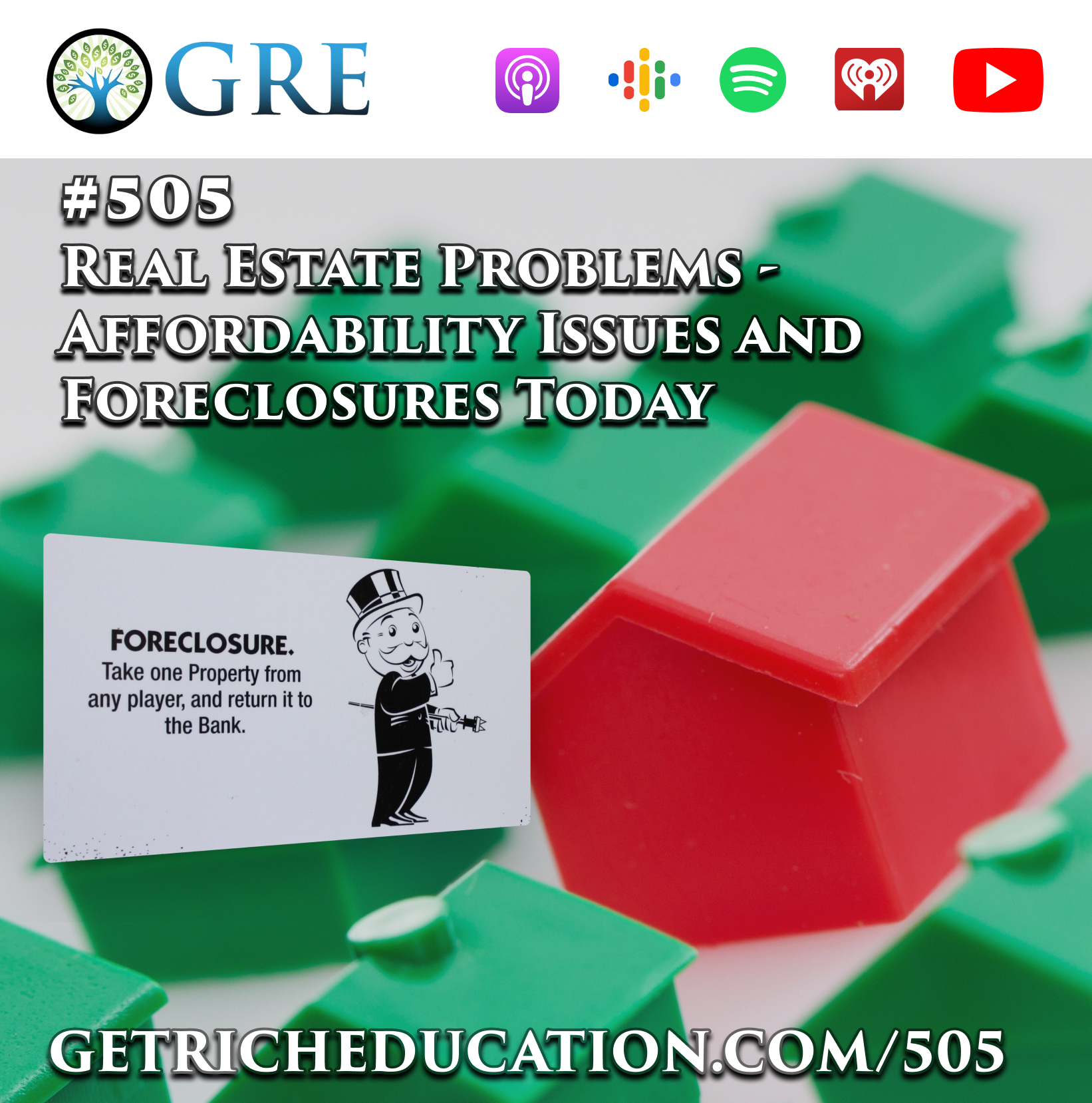 505: Real Estate Problems – Affordability Issues and Foreclosures Today