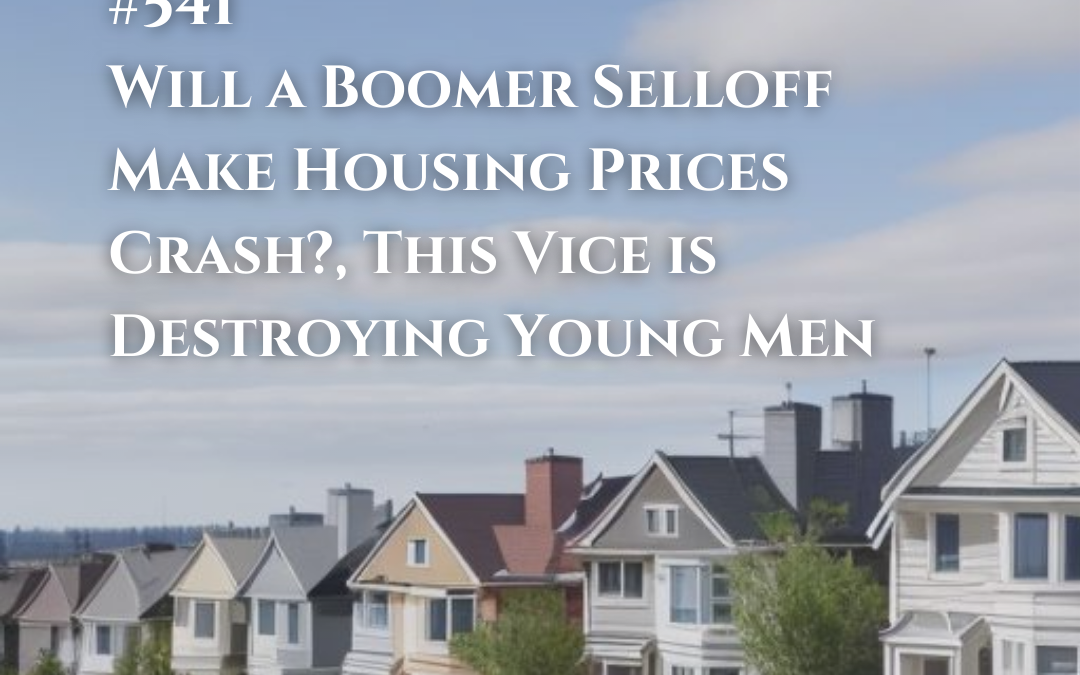 541: Will a Boomer Selloff Make Housing Prices Crash?, This Vice is Destroying Young Men