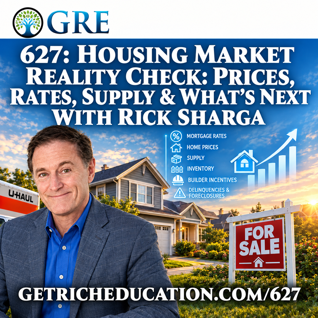 627: Housing Market Reality Check: Prices, Rates, Supply & What’s Next with Rick Sharga