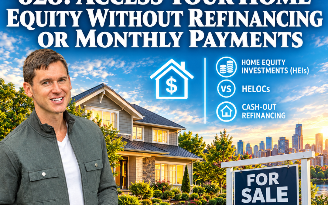 628: Access Your Home Equity Without Refinancing or Monthly Payments